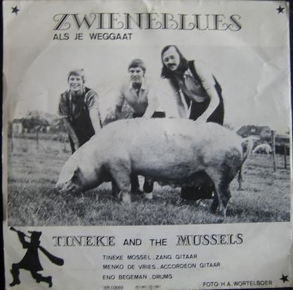 Vinylsingle tineke and the mussels gezocht, Ophalen of Verzenden, Gebruikt, Overige formaten, Levenslied of Smartlap