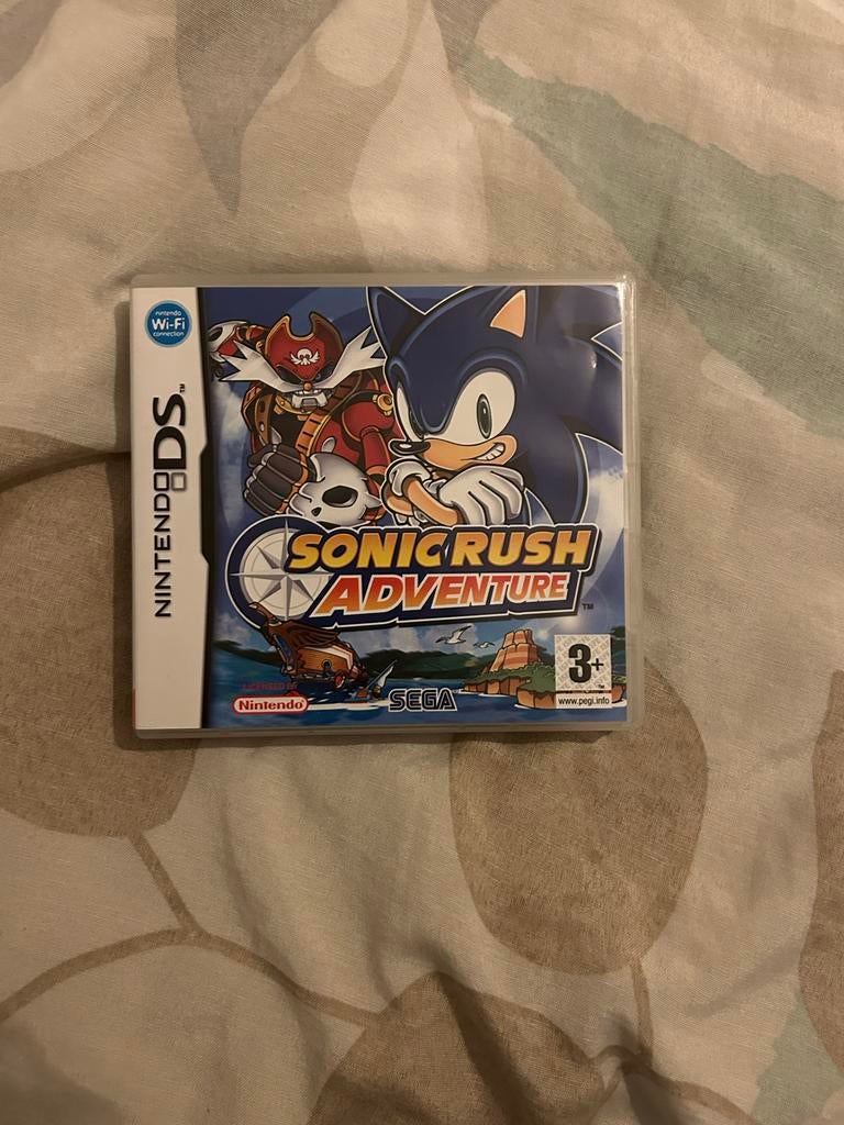 Sonic Rush Adventure - Nintendo DS, Gebruikt, 1 speler, Ophalen of Verzenden, Vanaf 3 jaar