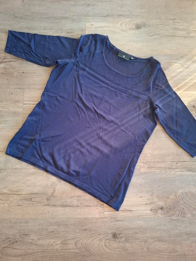 donkerblauw truitje van MART VISSER maat XXL, Maat 46/48 (XL) of groter, Ophalen of Verzenden, Zo goed als nieuw, Lange mouw