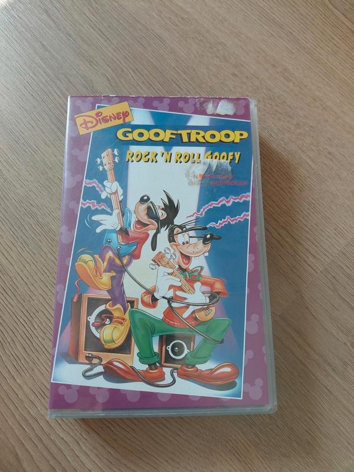 Disney Goof Troop Rock 'n Roll Goofy videoband, Cd's en Dvd's, VHS | Kinderen en Jeugd, Gebruikt, Tekenfilms en Animatie, Tekenfilm