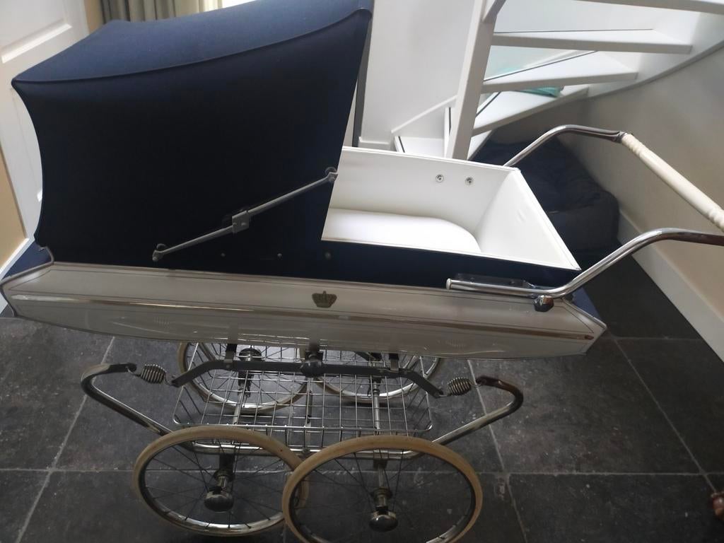 Prachtig oude kinderwagen van Van Delft., Kinderen en Baby's, Kinderwagens en Combinaties, Ophalen