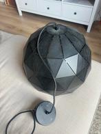 Gamma Hanglamp Niels - Zwart met Goudkleurige Binnenkant, Ophalen of Verzenden, Gebruikt, Metaal, Minder dan 50 cm