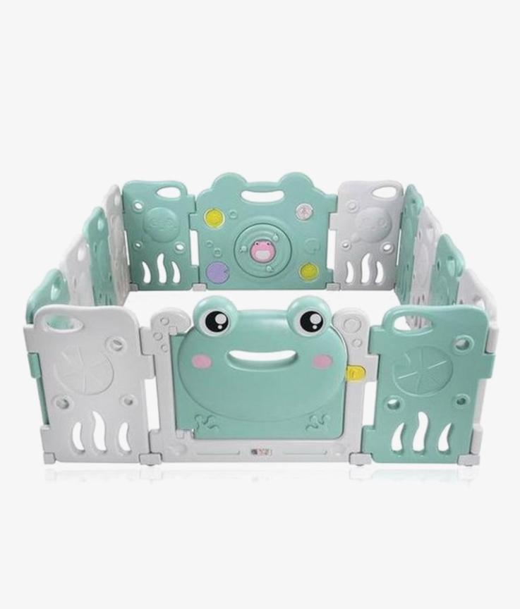 Grondbox kikker, Kinderen en Baby's, Boxen, Zo goed als nieuw, Vierkant, Ophalen