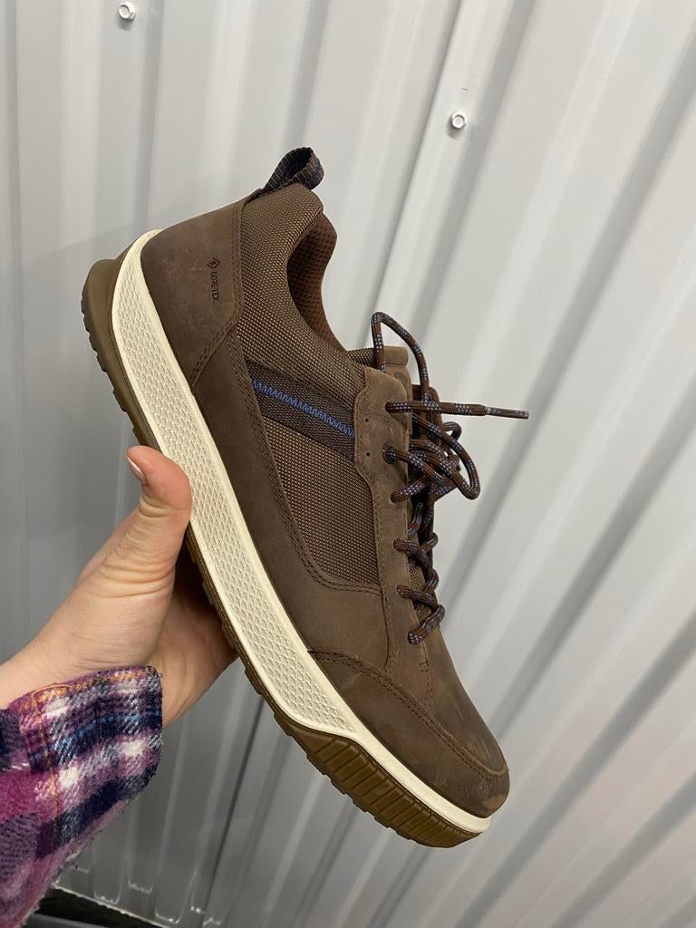 ECCO Bruine Sneakers - Zo goed als nieuw, Ophalen of Verzenden, Zo goed als nieuw, Bruin, Sneakers of Gympen