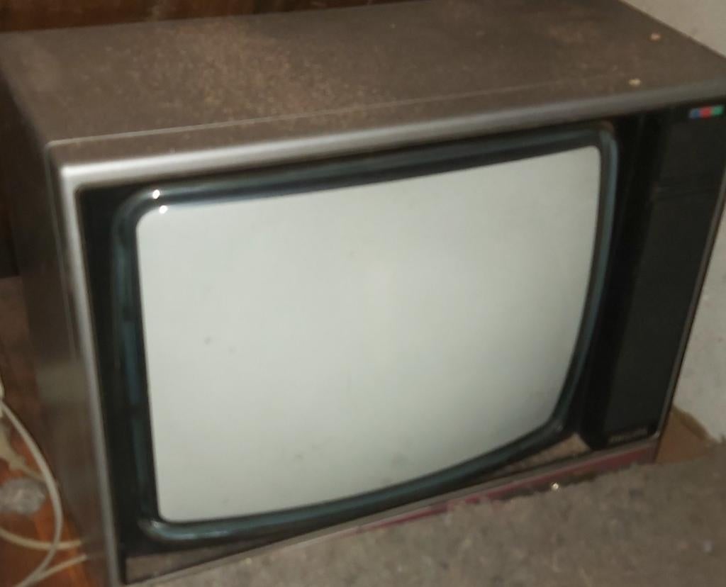 Philips Retro Kleuren TV - Vintage Televisie, Ophalen of Verzenden