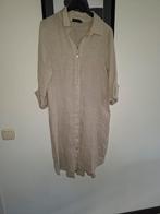 Linnen jurk maat M - Perla Nera, Kleding | Dames, Jurken, Beige, Knielengte, Gedragen, Ophalen