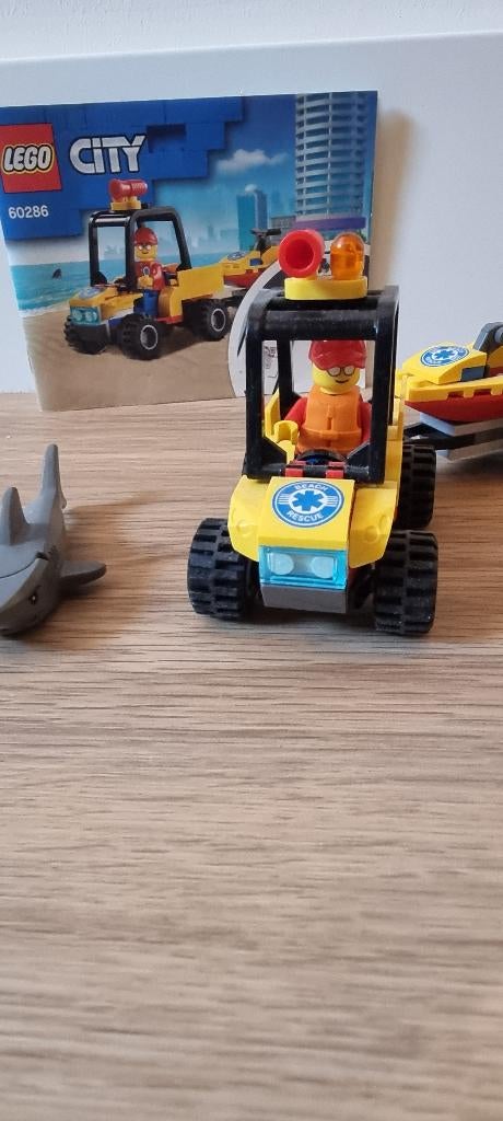 60286 LEGO Strandwacht, City, Lego, Ophalen of Verzenden, Zo goed als nieuw