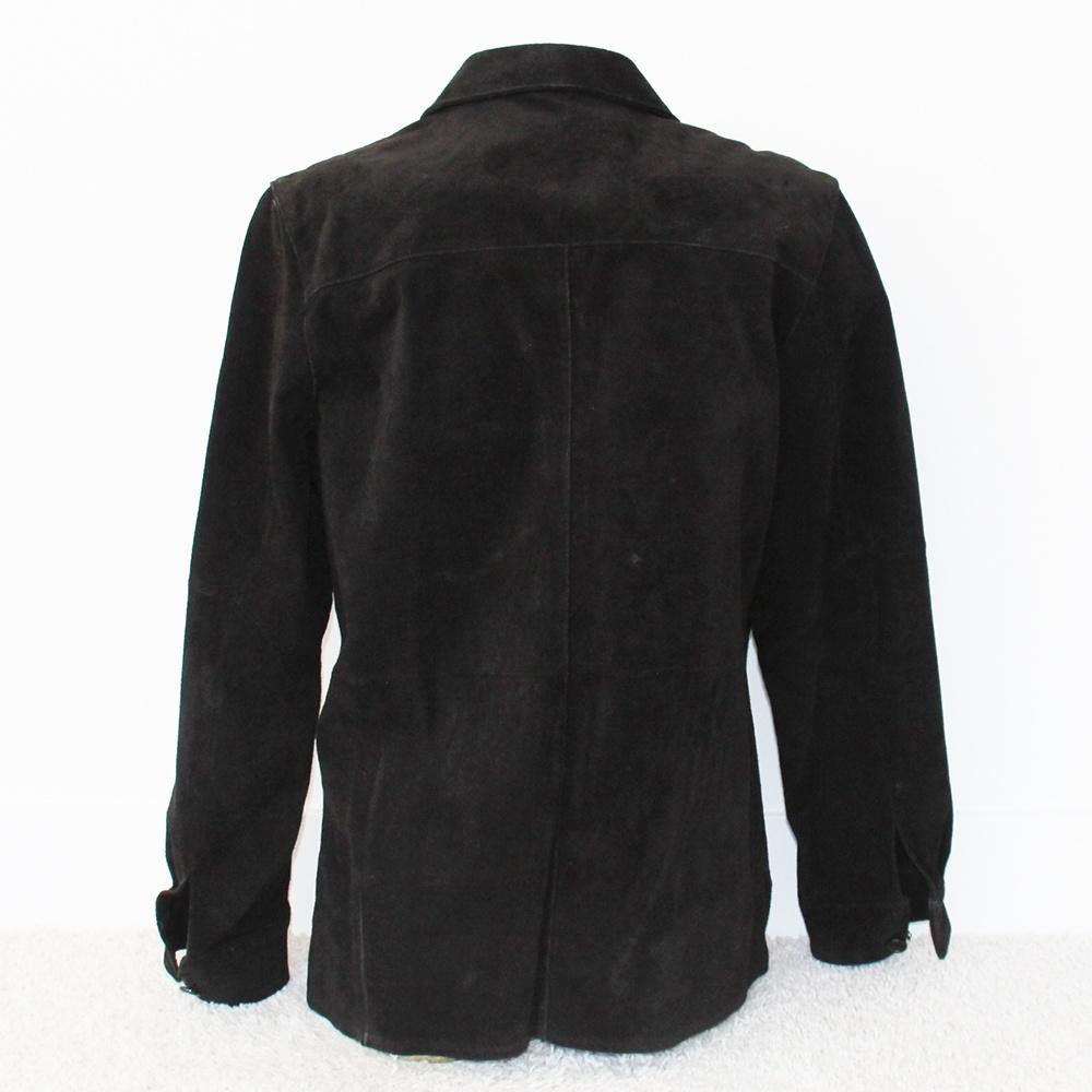 Prachtige Suede Dames Blouse (Maat 40) € 60,-, Kleding | Dames, Blouses en Tunieken, Maat 38/40 (M), Zwart, Ophalen of Verzenden