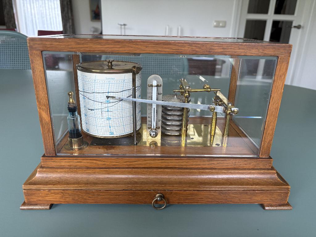Barograaf,  G.Lee & son, Ophalen