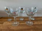 Leffe en Westmalle Trappistglazen / Bierglazen Set, Ophalen, Gebruikt, Glas of Glazen, Overige merken