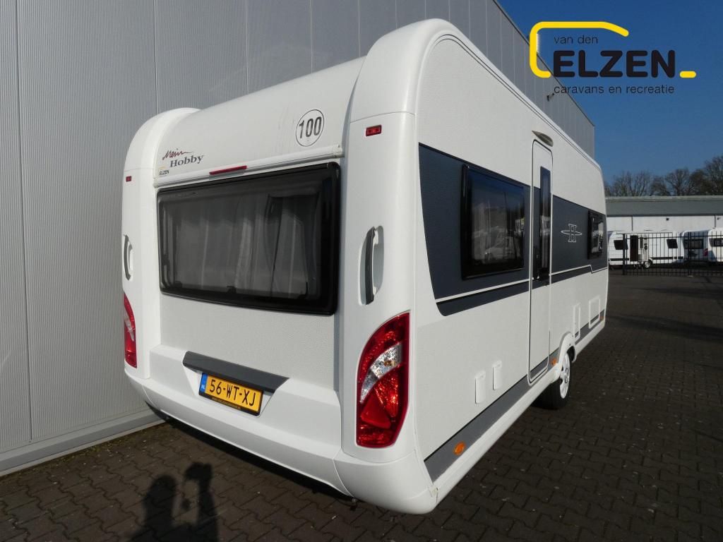 Hobby De Luxe 540 UL MOVER + VOORTENT, Caravans en Kamperen, Caravans, Rondzit, Hobby, Bedrijf, Schokbreker