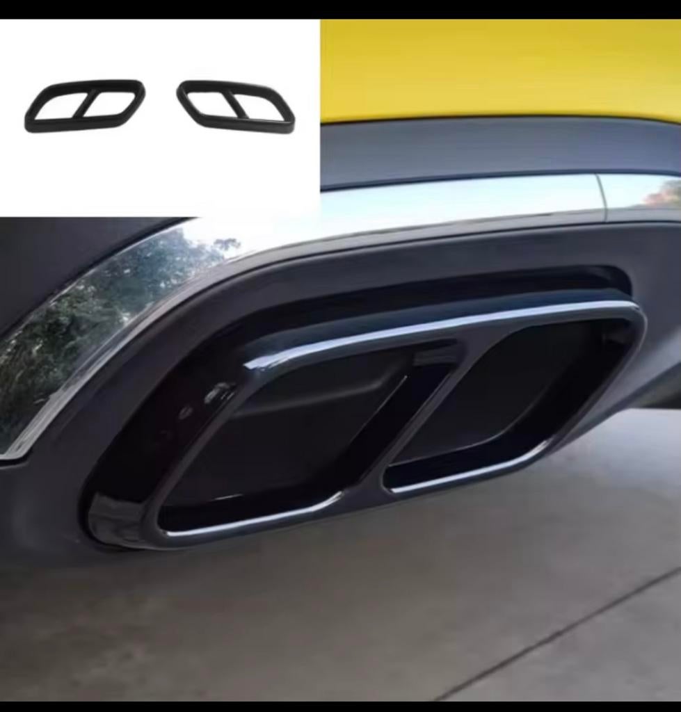 Mercedes C-klasse w206 s206 AMG uitlaat Exhaust Covers, Mercedes-Benz, Nieuw, Ophalen of Verzenden, Achter