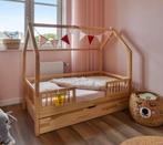 Petit Puk Huisjesbed 160 x 80 cm Peuter / Kleuterbed, Ophalen, 70 tot 85 cm, 140 tot 160 cm, Zo goed als nieuw