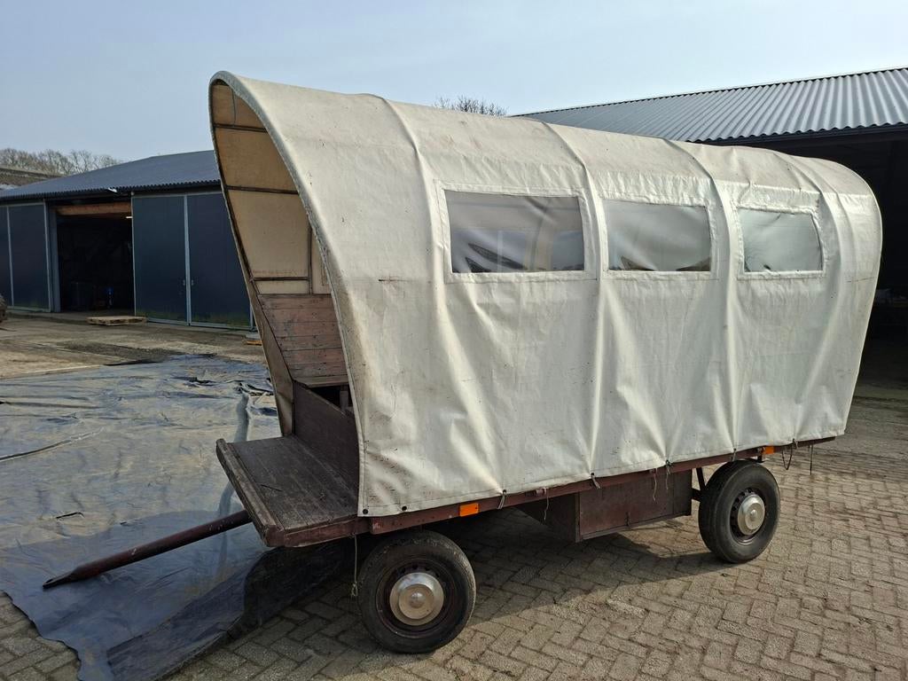 Nette huifkar - 3,6x1,8x2,7m - Ideaal voor transport, Ophalen of Verzenden