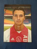 Zlatan Ibrahimovic Ajax foto, Verzenden, Zo goed als nieuw, Ajax, Spelerskaart