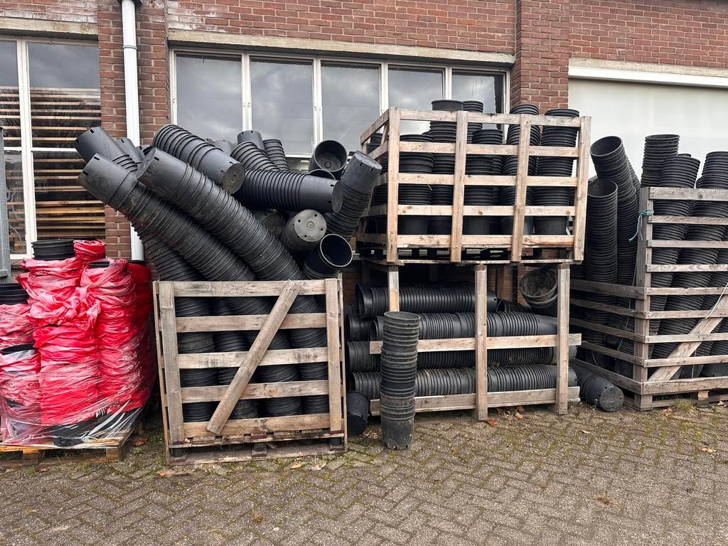 Kerstboom potten diverse maten 24/20 24/24 26/26, Ophalen of Verzenden, Volle zon, Overige soorten, Minder dan 100 cm