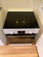 Bosch vrijstaand fornuis met inductie kookplaat en oven, Ophalen, Gebruikt, Hete lucht, Oven met grill