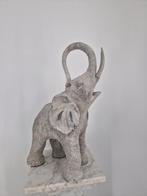Groot Decoratief Olifant Beeld – Steenlook – Feng Shui Geluk, Verzamelen, Beelden en Beeldjes, Ophalen of Verzenden, Zo goed als nieuw