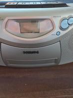 Philips draagbare radio cassette cd speler, Audio, Tv en Foto, Radio's, Ophalen of Verzenden