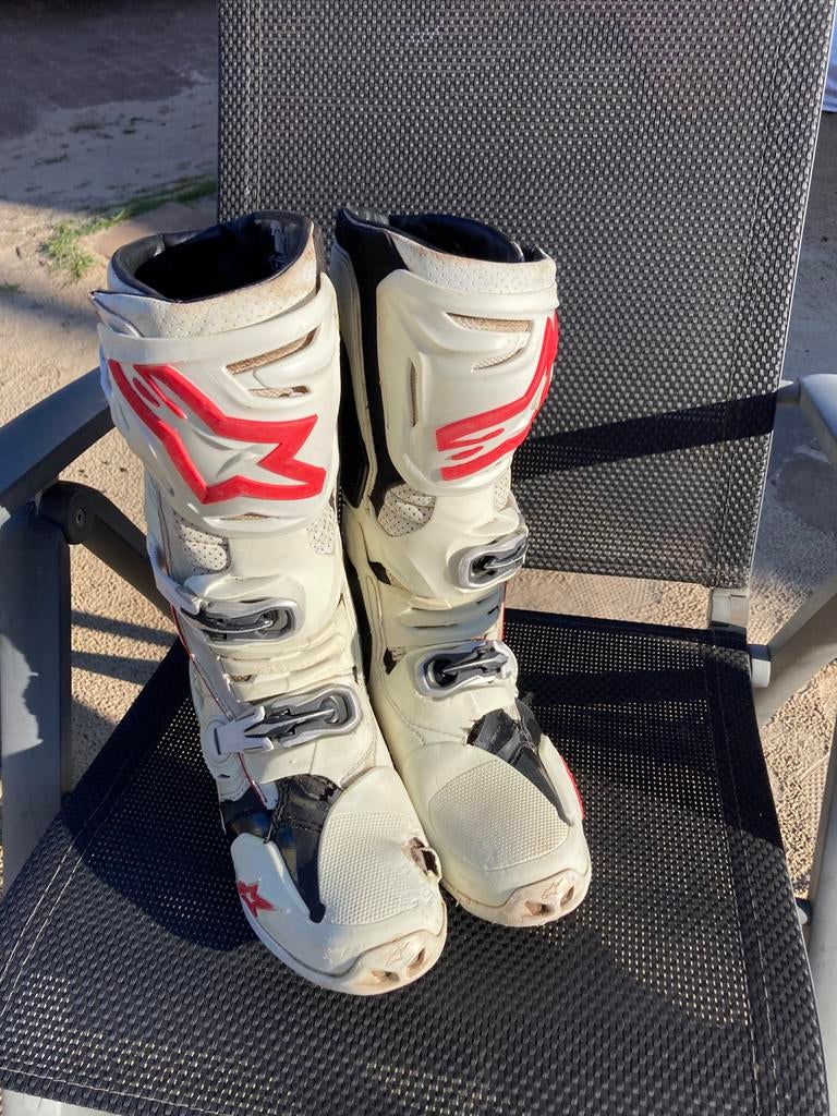 Alpinestars tech 10 maat 42 (8) crosslaarzen, Ophalen of Verzenden, Tweedehands, Kinderen, Laarzen