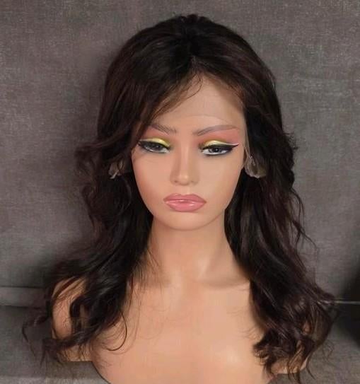 Lace wig echt haar, Sieraden, Tassen en Uiterlijk, Uiterlijk | Haarverzorging, Ophalen of Verzenden, Nieuw, Pruik of Haarverlenging