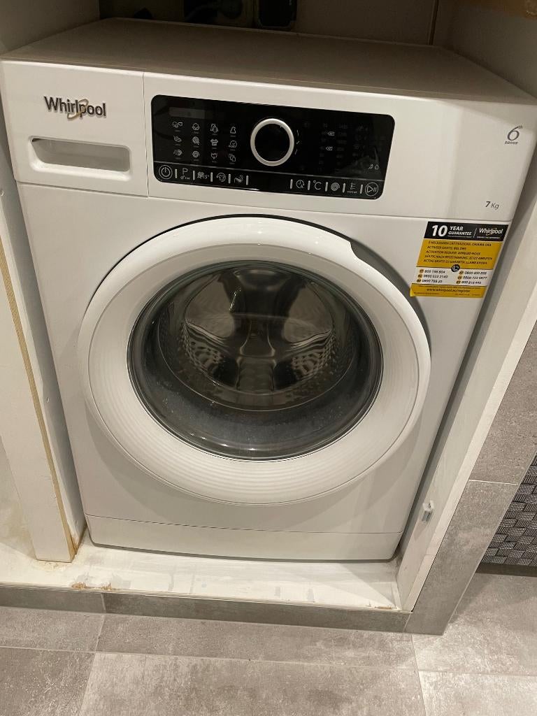 Whirlpool wasmachine – 7 kg, Ophalen, Gebruikt
