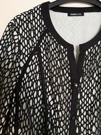 Frank Walder voorjaars jasje maat XL/ 48 zwart-wit, Zwart, Maat 46/48 (XL) of groter, Ophalen of Verzenden, Jasje