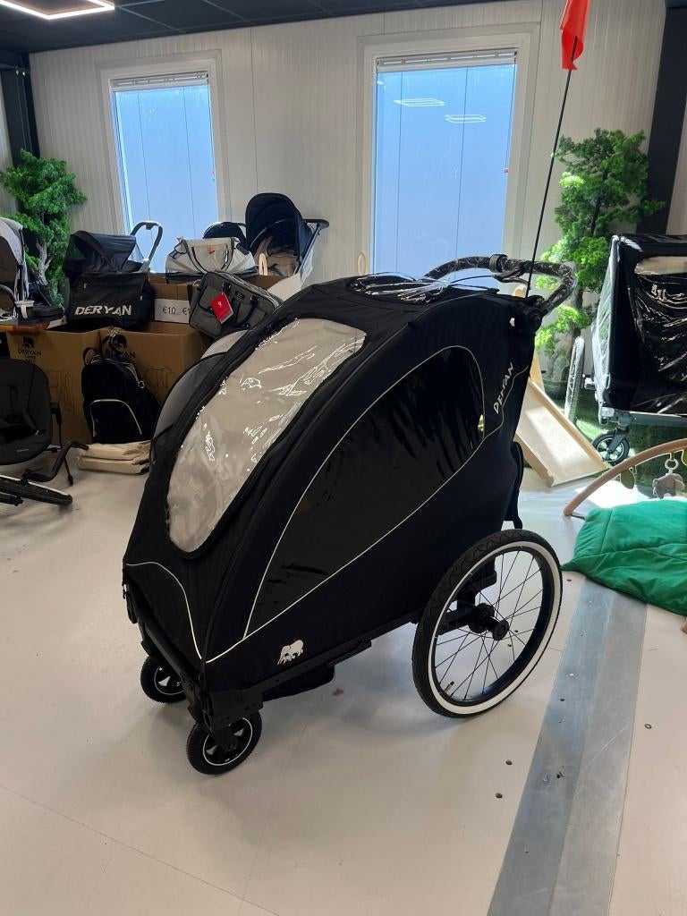 Luxe fietskar, wandelwagen, hardloopwagen, 1 persoons, Ophalen of Verzenden, Nieuw
