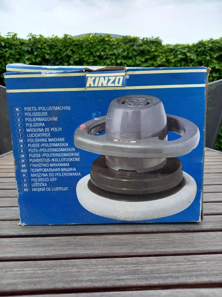 Kinzo poets / polijstmachine, Ophalen