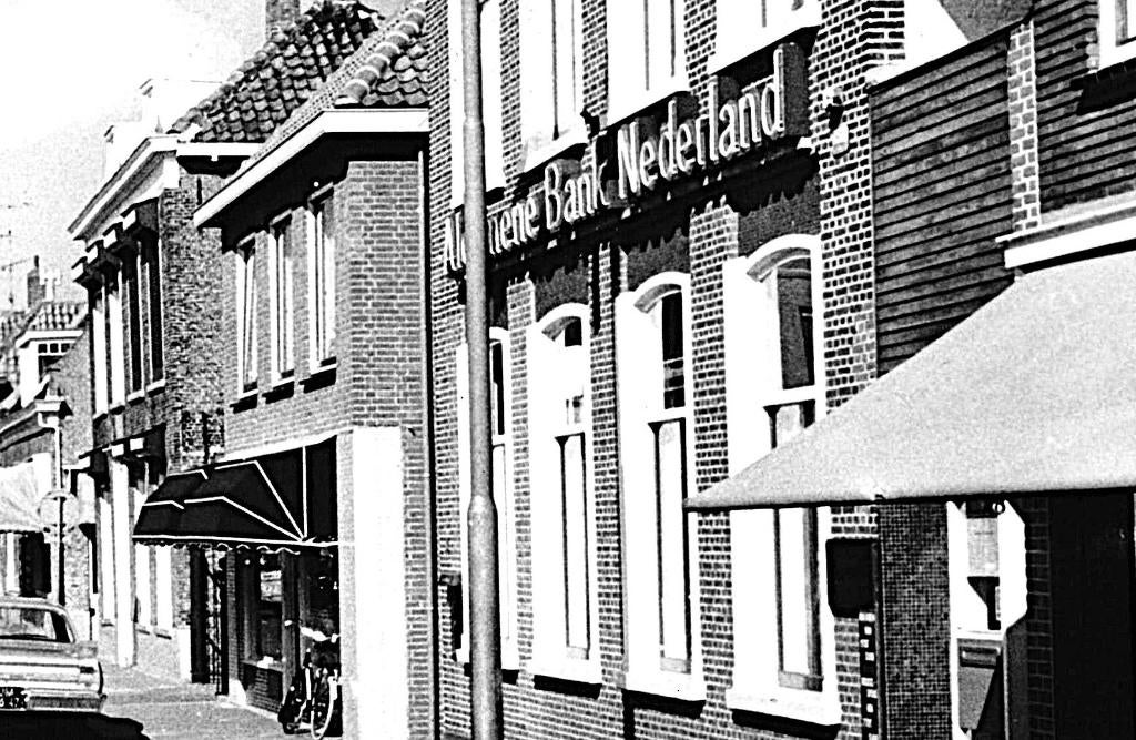 806177 Numansdorp Voorstraat Algemene Bank Nederland ABN, Verzamelen, Ophalen of Verzenden, 1960 tot 1980, Ongelopen, Zuid-Holland