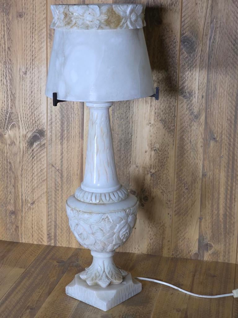 Vintage grote tafellamp, Gebruikt, 50 tot 75 cm, ., Vintage