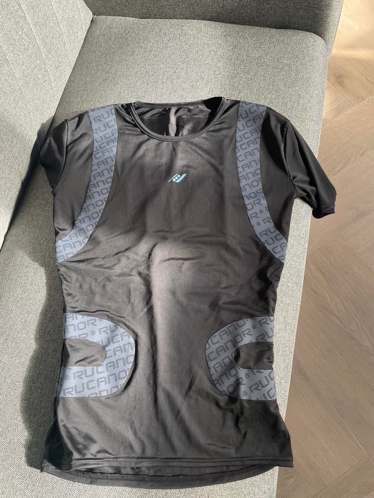 Rucanor compressie shirt heren S nieuw, Ophalen of Verzenden, Nieuw, Maat 36 (S), Zwart