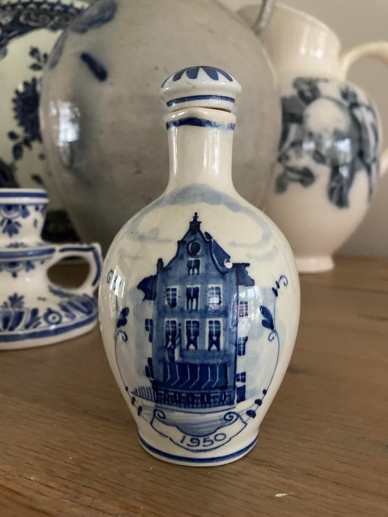 Miniatuur jenever kruik Bols 1950, Ophalen of Verzenden, Gebruikt