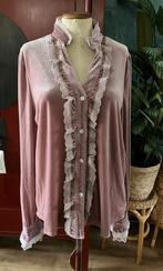 * Victoriaanse oudroze blouse met kant ruches mt XXL nieuw *, Maat 46/48 (XL) of groter, Nieuw, Ophalen of Verzenden, Onbekend