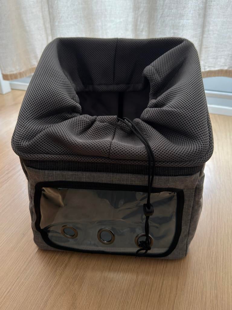 Pet carrier for bike, Ophalen