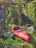 Prijon Cruiser kajak (430 cm) + karretje, Watersport en Boten, Ophalen of Verzenden, Gebruikt, 1-persoons