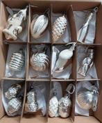 Oude antieke Zilveren kerstballen ook  per stuk te koop, Ophalen of Verzenden