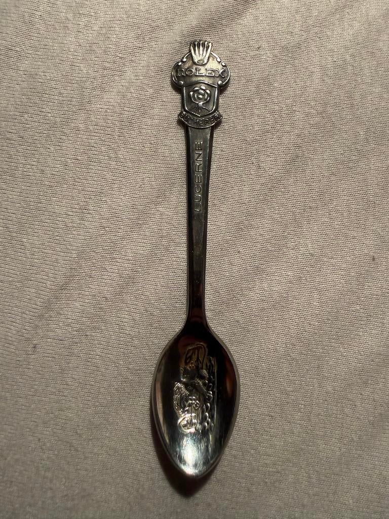 Vintage Rolex Bucherer Lucerne Souvenir Lepel, Ophalen of Verzenden