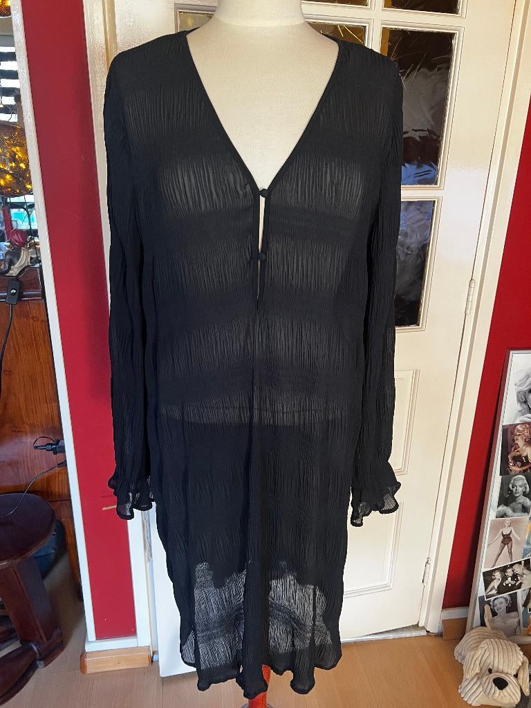 lange blouse/tuniek Geisha, Ophalen, Zo goed als nieuw, Maat 38/40 (M), Zwart