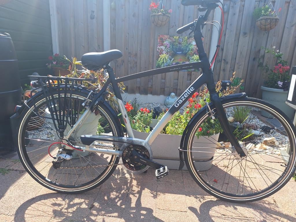 Gazelle Chamonix Trekking Fiets, Fietsen en Brommers, Fietsen | Heren | Herenfietsen, Ophalen, Versnellingen, Zo goed als nieuw