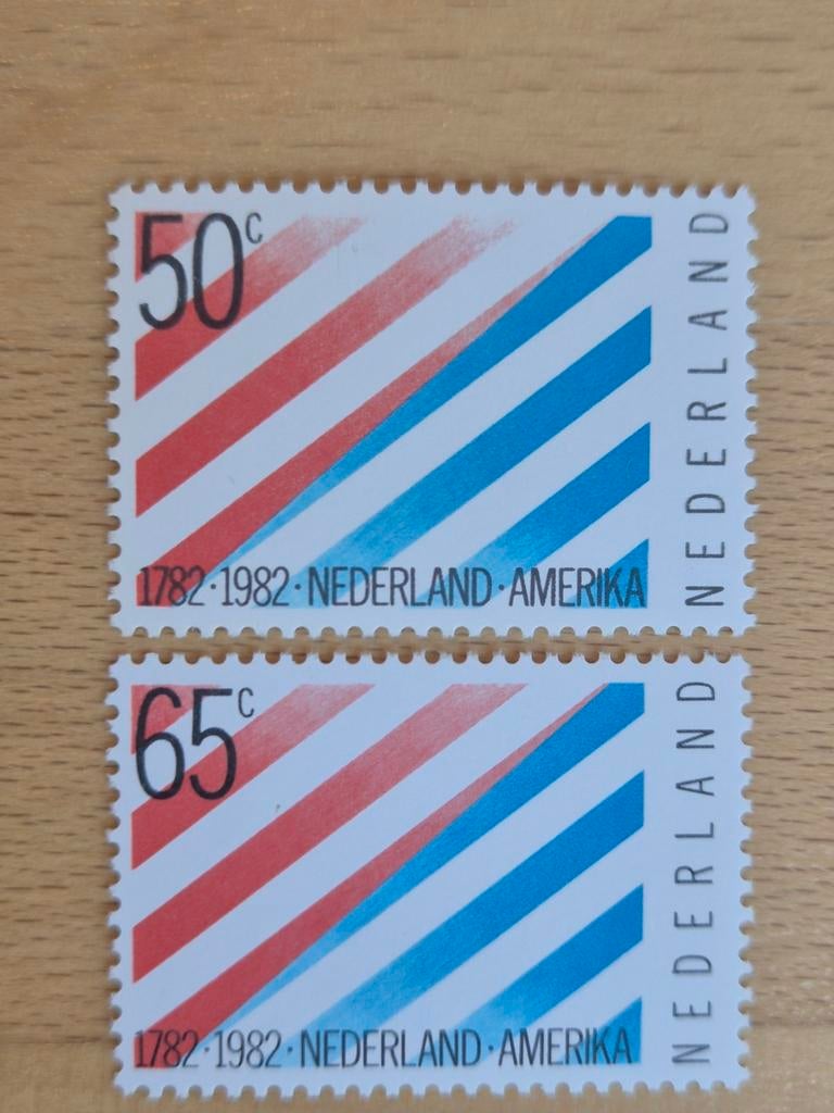 Nederland 1982 Nederland - USA, Postzegels en Munten, Postzegels | Nederland, Ophalen of Verzenden, Na 1940, Postfris