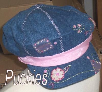 Denim/roze pet maat 4-8 jaar *NIEUW* (6438) a, Kinderen en Baby's, Kinderkleding | Petten en Hoeden, Ladybird, Meisje, 110 t/m 116