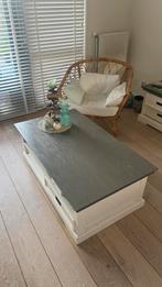 Mooie salontafel van meubelmaker de Bommel Maat, Ophalen, Gebruikt, 100 tot 150 cm, 50 tot 75 cm