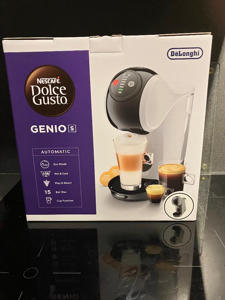 Donker grijze dolce gusto genio, Gebruikt, Koffiemachine, Ophalen of Verzenden, 4 tot 10 kopjes