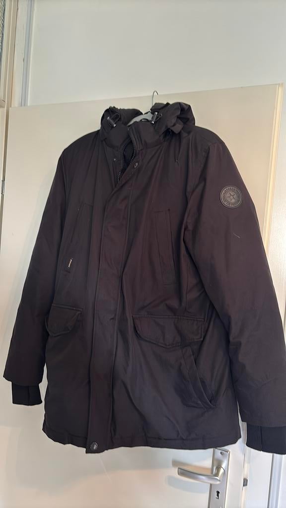 Airforce winterjas zwart. Maat M, Ophalen of Verzenden, Gedragen, Maat 38/40 (M), Zwart