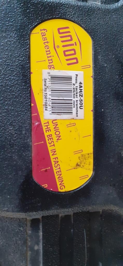 Union tacker / nietmachine 4AHZ-50U, Ophalen of Verzenden, Gebruikt