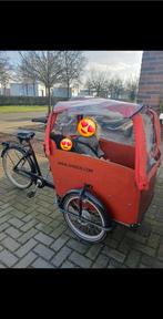 Babboe bakfiets met huif, Gebruikt, Huif, Ophalen of Verzenden, 2 kinderen