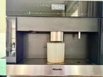 Miele inbouw koffiemachine (model CVA 6401) RVS uitvoering., Gemalen koffie, Gebruikt, 10 kopjes of meer, Koffiemachine