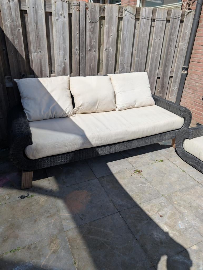 Loungeset te koop T.E.A.B, Tuin en Terras, Tuinsets en Loungesets, Ophalen of Verzenden, Gebruikt, Stoel