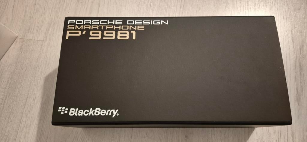 Exclusieve Blackberry Porsche P'9981 - Nieuw in doos, Telecommunicatie, Mobiele telefoons | Blackberry, Ophalen of Verzenden, Nieuw